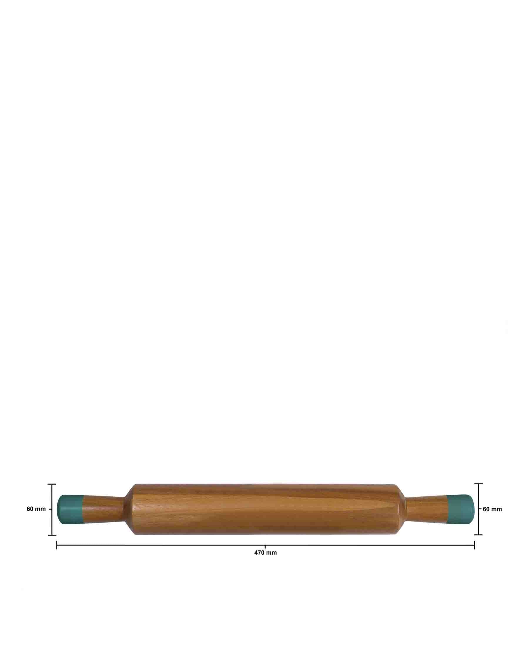 Jamie Oliver Rolling Pin Solid Acacia Wood - Brown