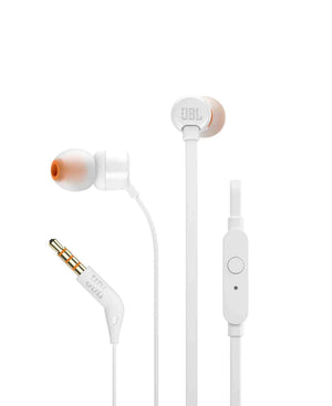 JBL T110 In Ear Headphone - White