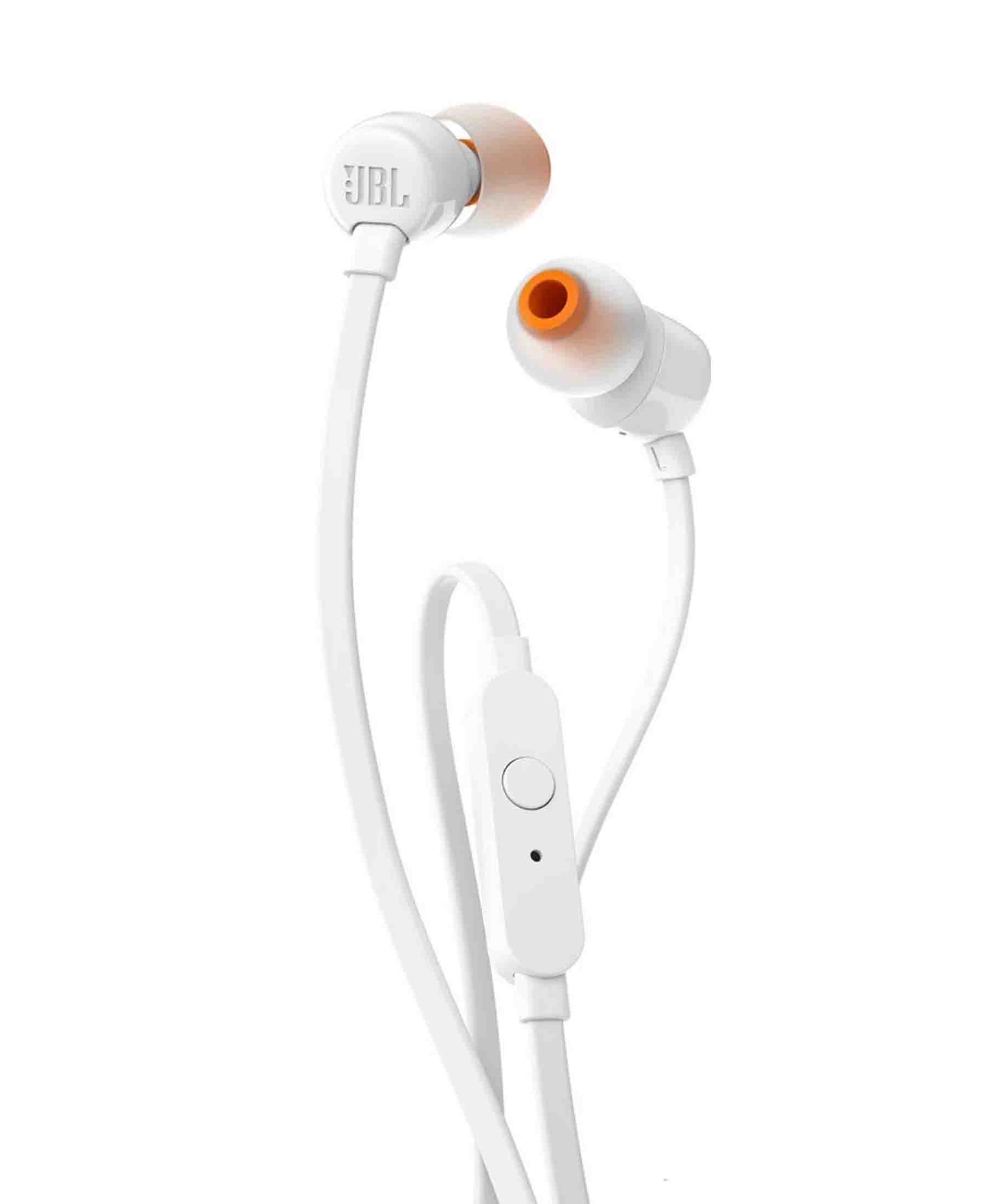 JBL T110 In Ear Headphone - White
