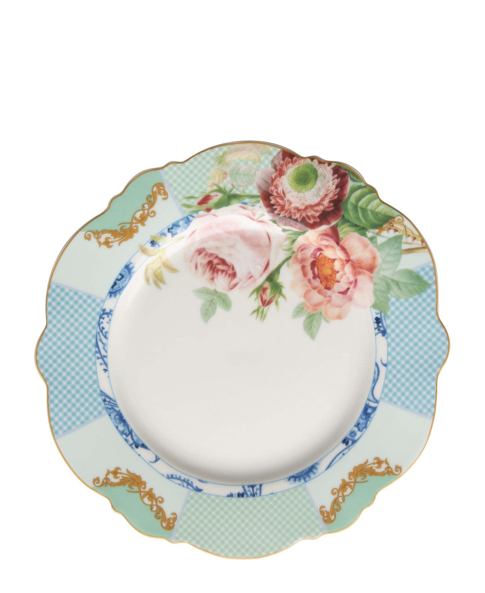 Jenna Clifford Italian Rose 28cm Dinner Plate - White