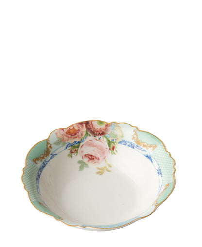 Jenna Clifford Italian Rose 17.5cm Cereal Bowl - White