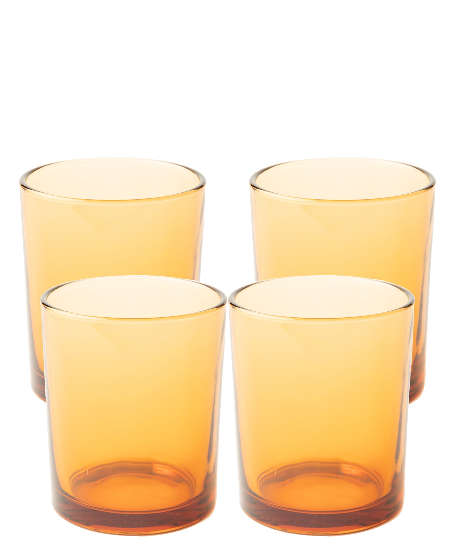 Jenna Clifford 330ml 4 Piece Tumbler - Orange