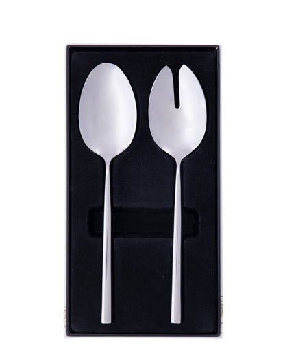 Jenna Clifford Alba Salad Server - Silver