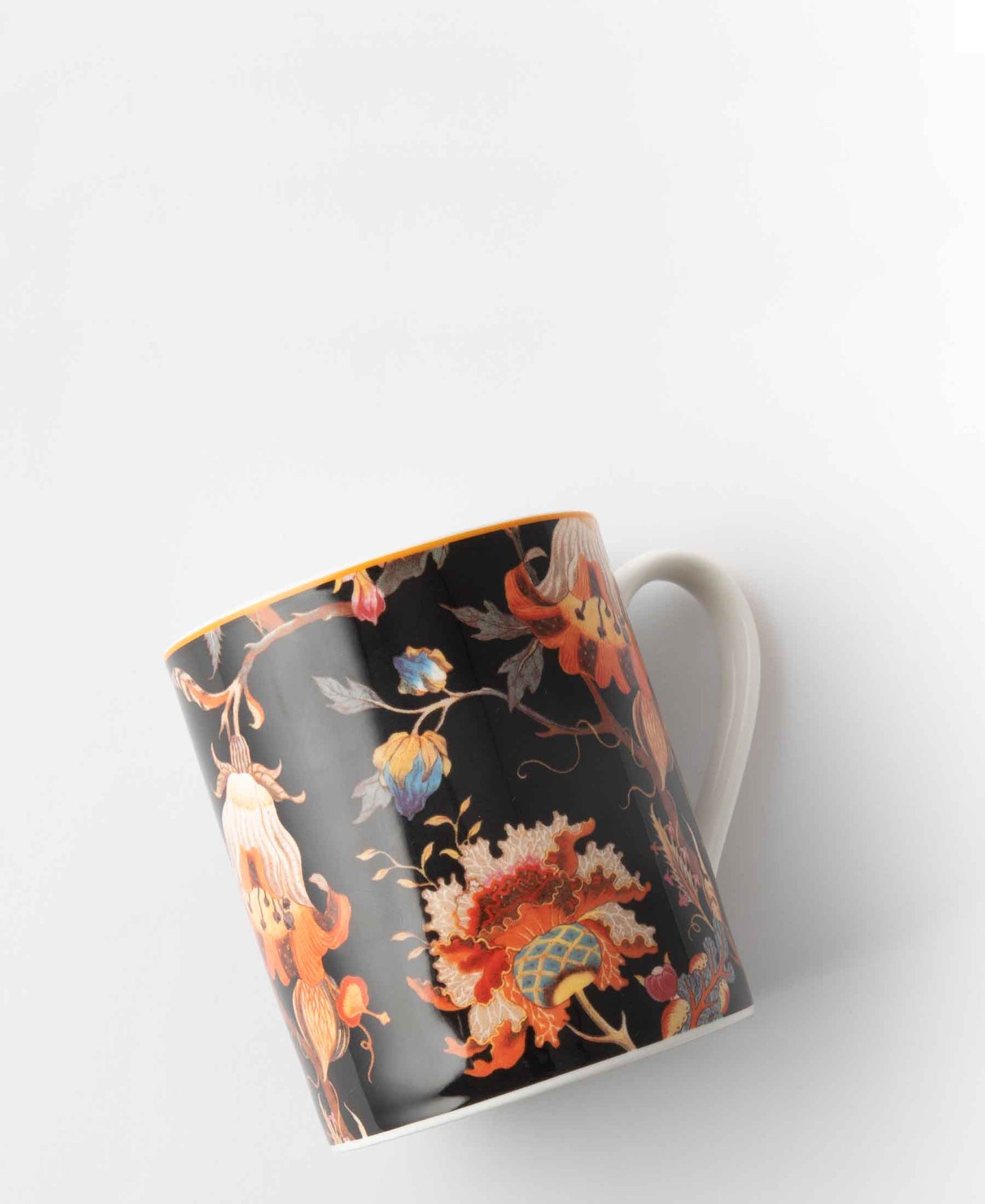 Jenna Clifford Midnight Bloom Mug 400ml - Black