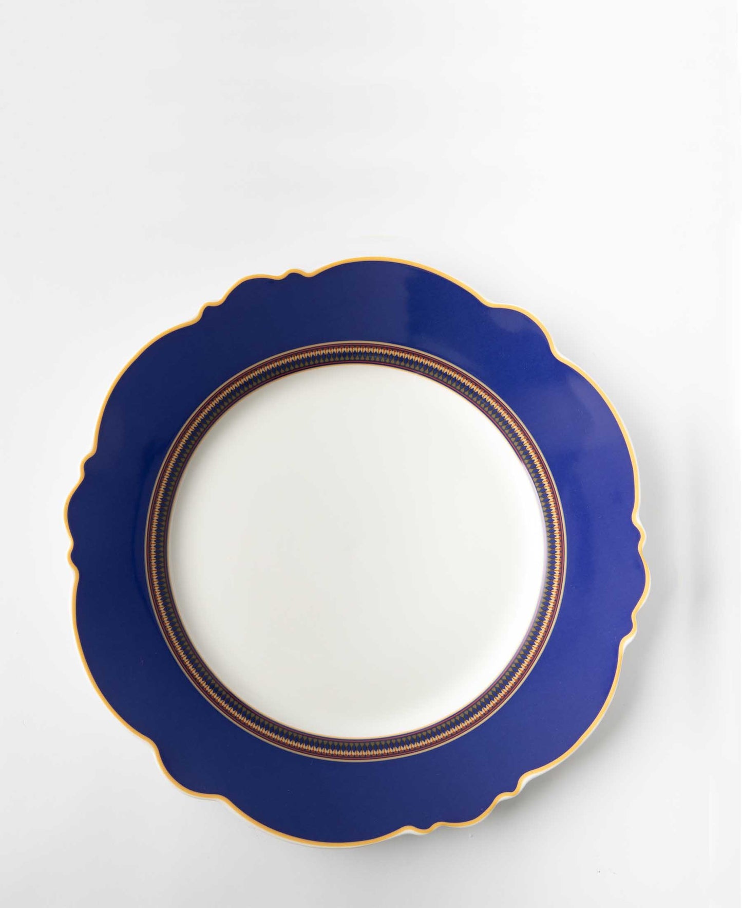 Jenna Clifford Blue Fern 30cm Charger - Blue