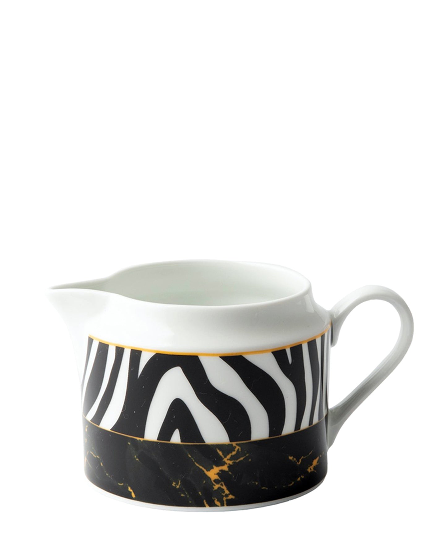 Jenna Clifford Serengeti Creamer 250ml - White & Black