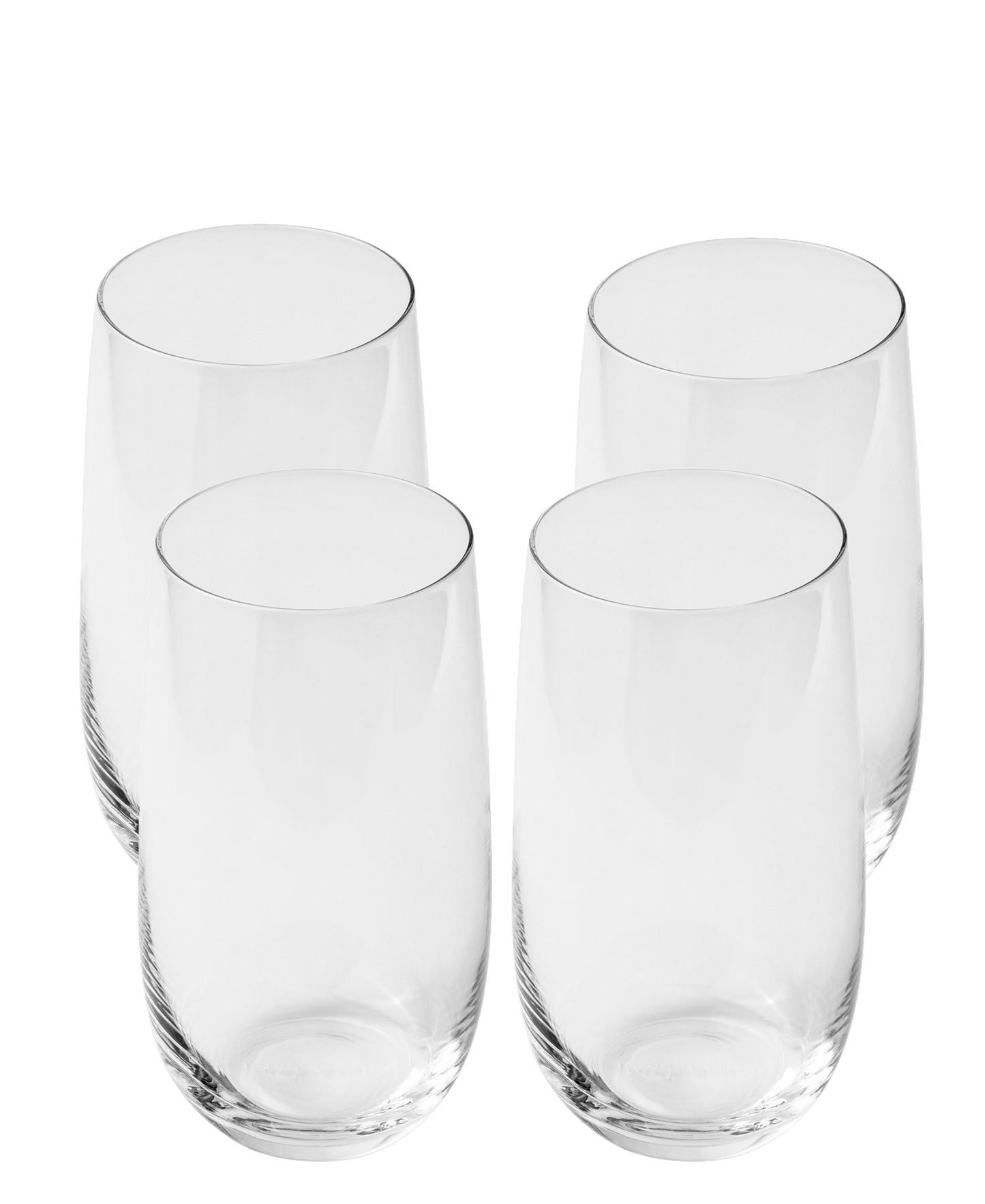 Jenna Clifford 4 Piece Hi Ball 510ml - Clear