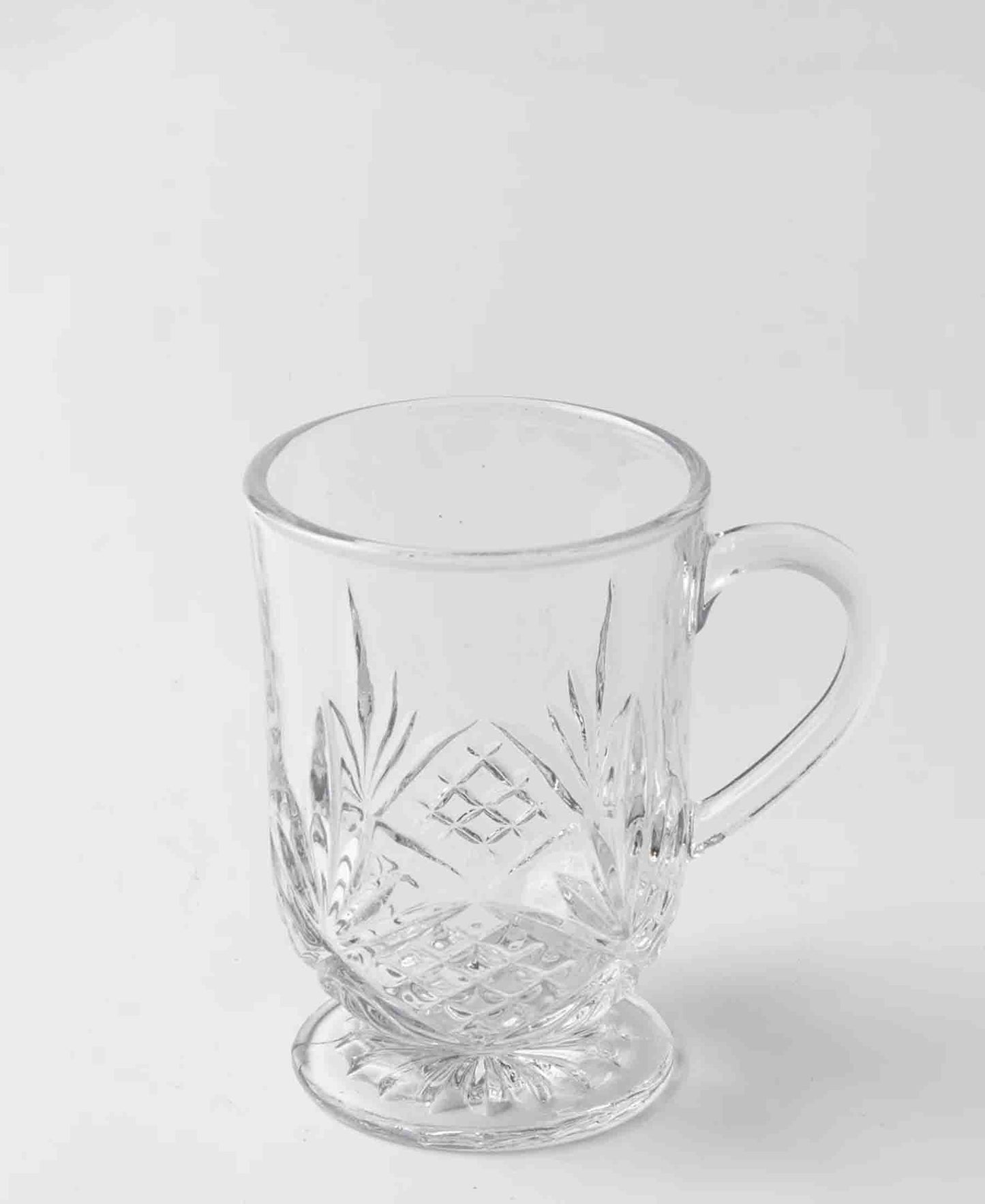 Jenna Clifford 4 Piece Paris Coffee Mug Set - Clear