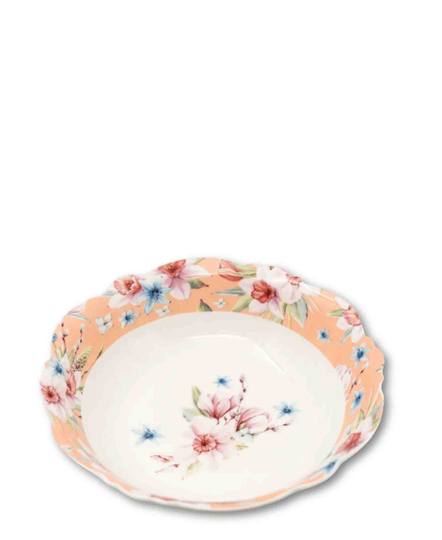Jenna Clifford Jenna's Garden Salad Bowl - Peach