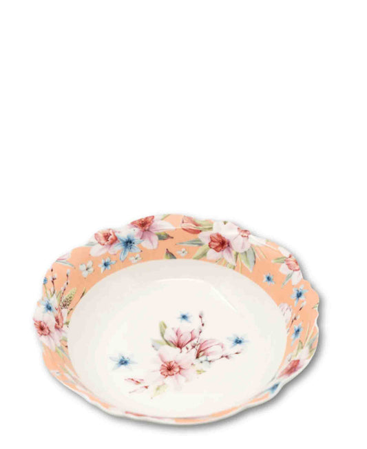 Jenna Clifford Jenna's Garden Salad Bowl - Peach