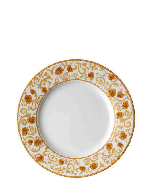 Jenna Clifford Milk & Honey Side Plate Set of 4 - White & Gold