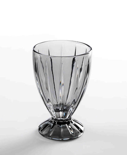 Jenna Clifford Water Goblet Set of 4 - Charcoal