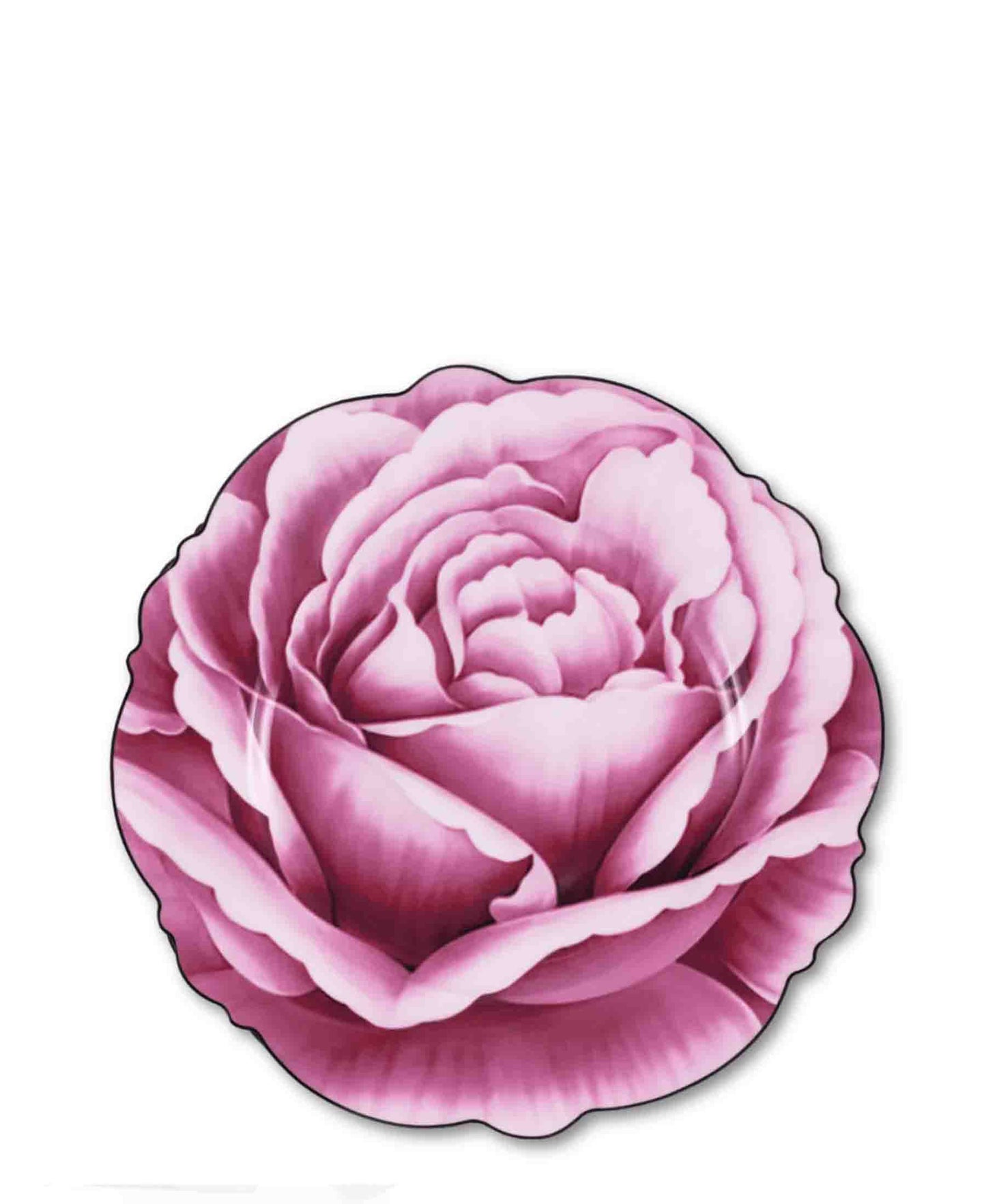 Jenna Clifford Wavy Rose Charger 30cm - Pink