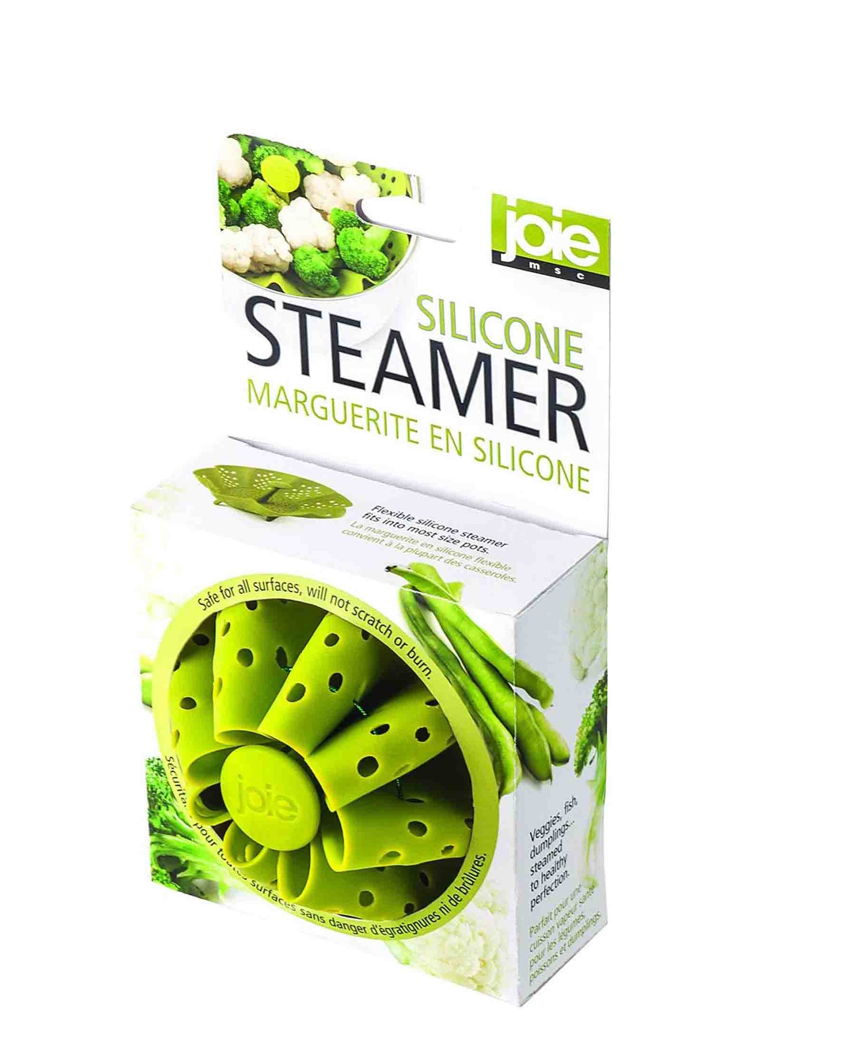 Joie Collapsible Silicone Steamer - Green