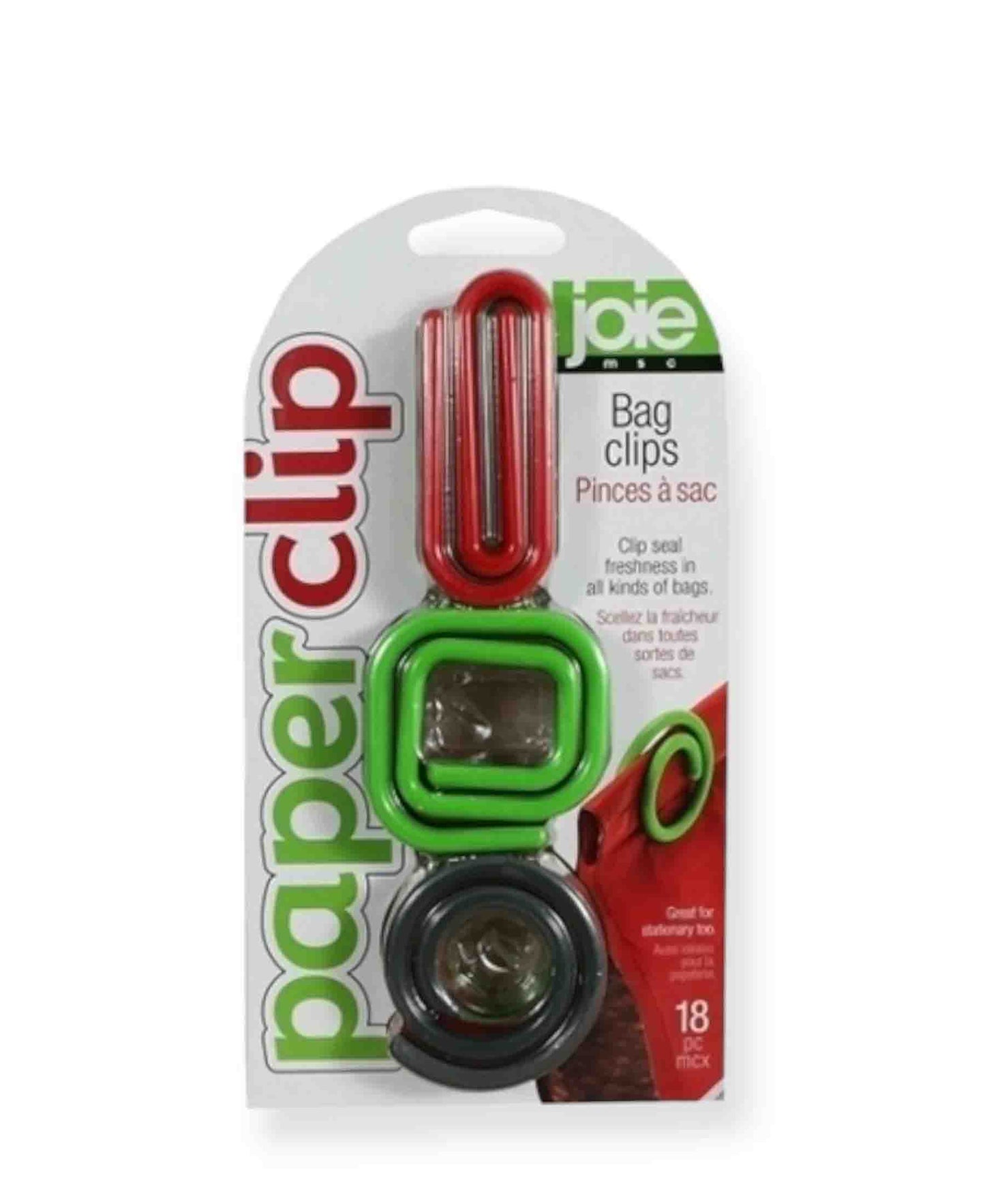 Joie Msc 18 Piece Bag Clips - Assorted