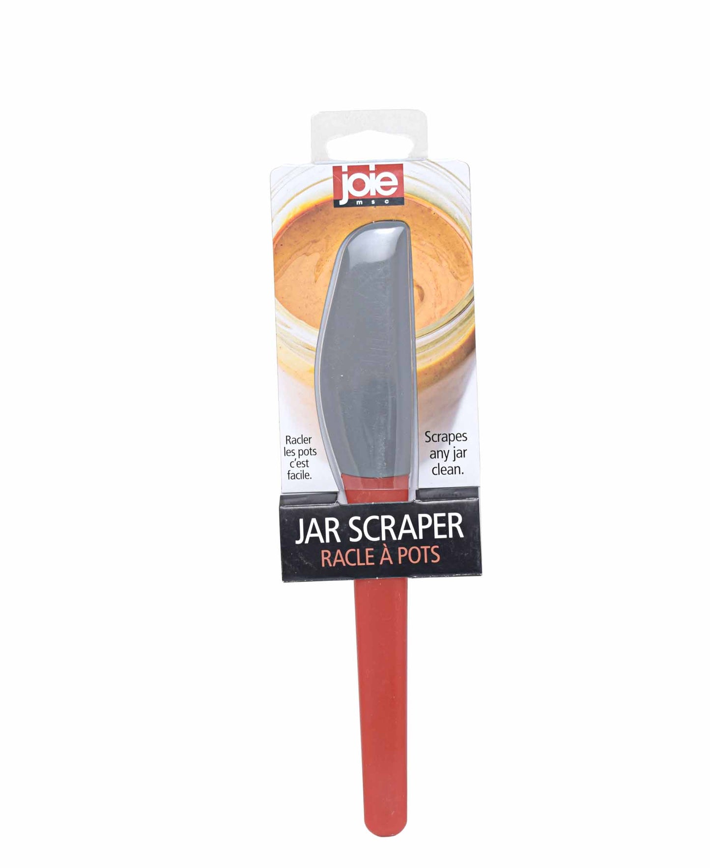 Joie Silicone Jar Scraper - Red