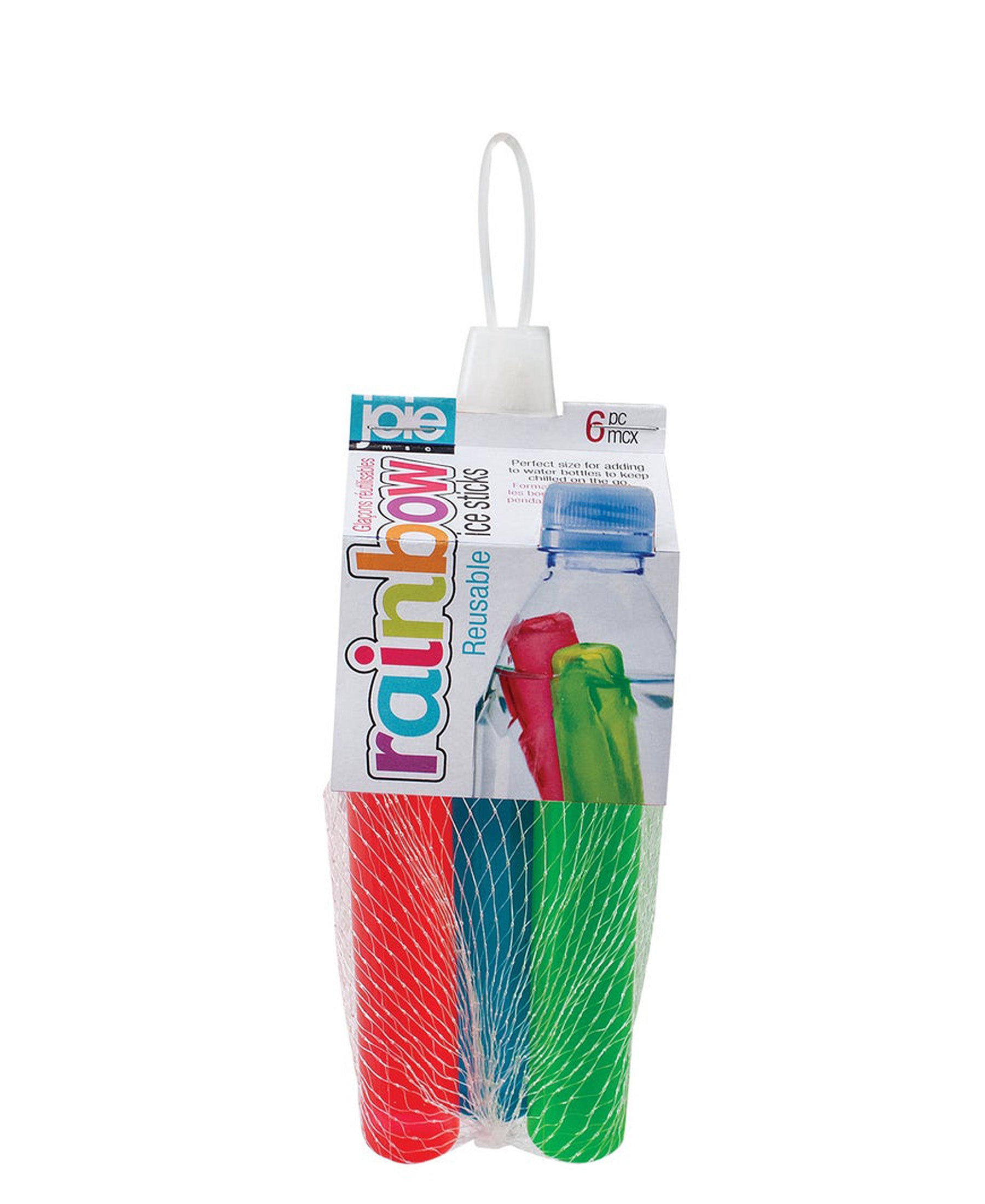 Joie 6 Piece Reusable Ice Sticks - Rainbow