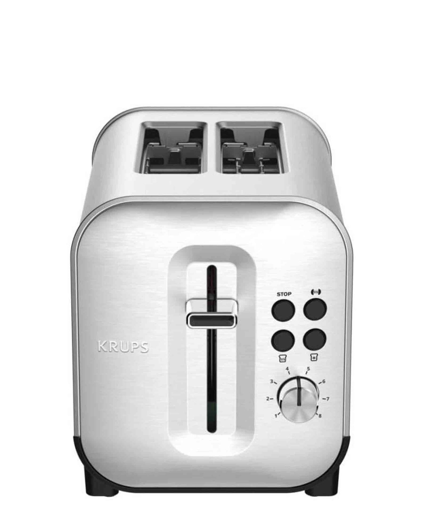 Krups Stainless Steel 2 Slice Toaster 850W - Silver