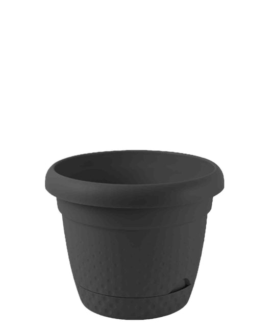 Urban Decor Pearl Plant Pot 15 x 12.5cm - Black