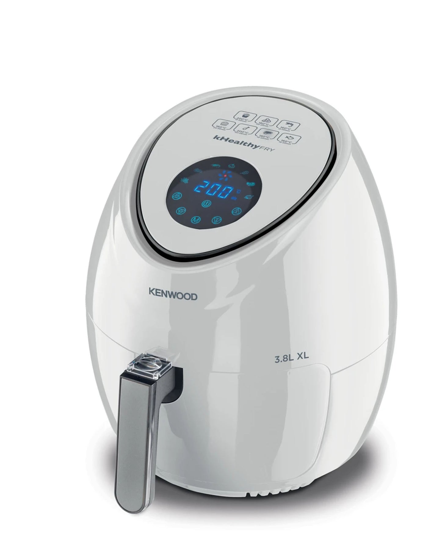 Kenwood 3,8L kHealthy XL Digital Air Fryer - White