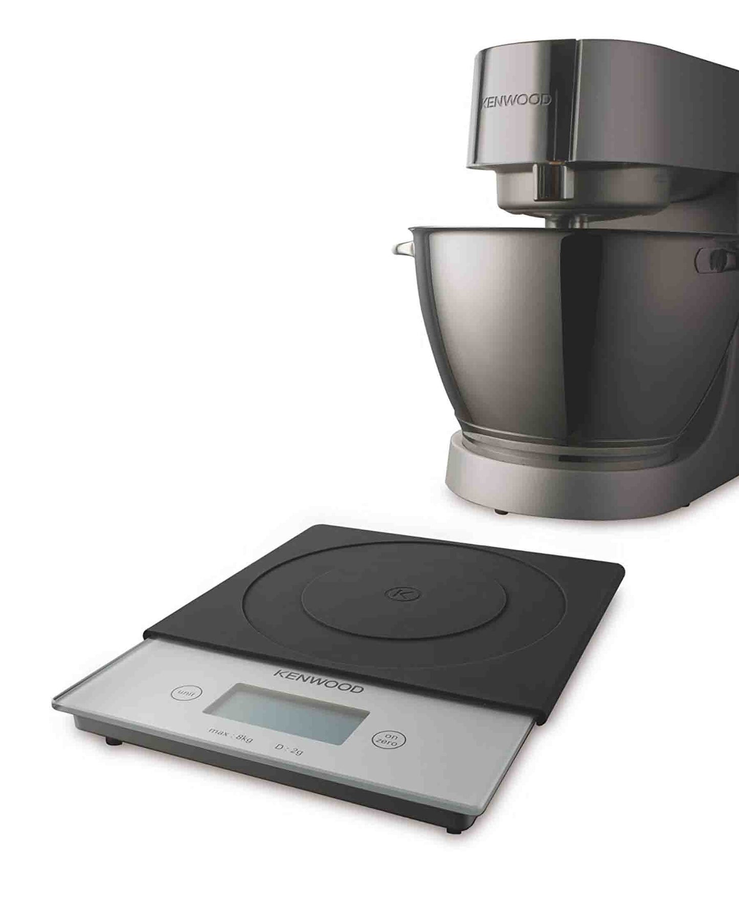 Kenwood 8kg Digital Kitchen Scale - Grey