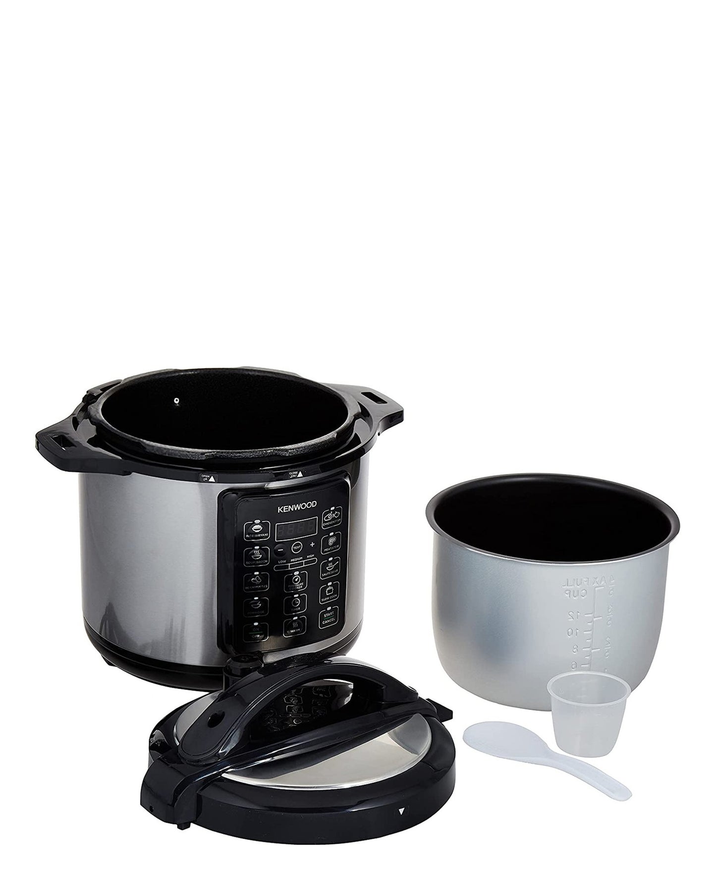 Kenwood Electric 6L Pressure Cooker - Silver