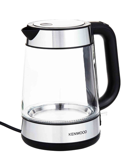 Kenwood Glass Kettle 2200W - Silver & Transparent