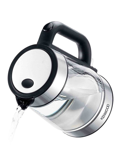 Kenwood Glass Kettle 2200W - Silver & Transparent