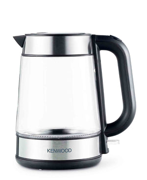Kenwood Glass Kettle 2200W - Silver & Transparent