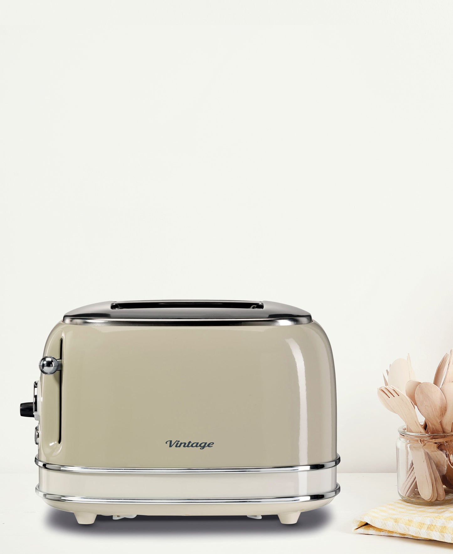 Kenwood Vintage 2 Slice Toaster - Beige