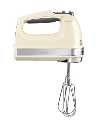 KitchenAid Handmixer 9 Speed - Almond Cream