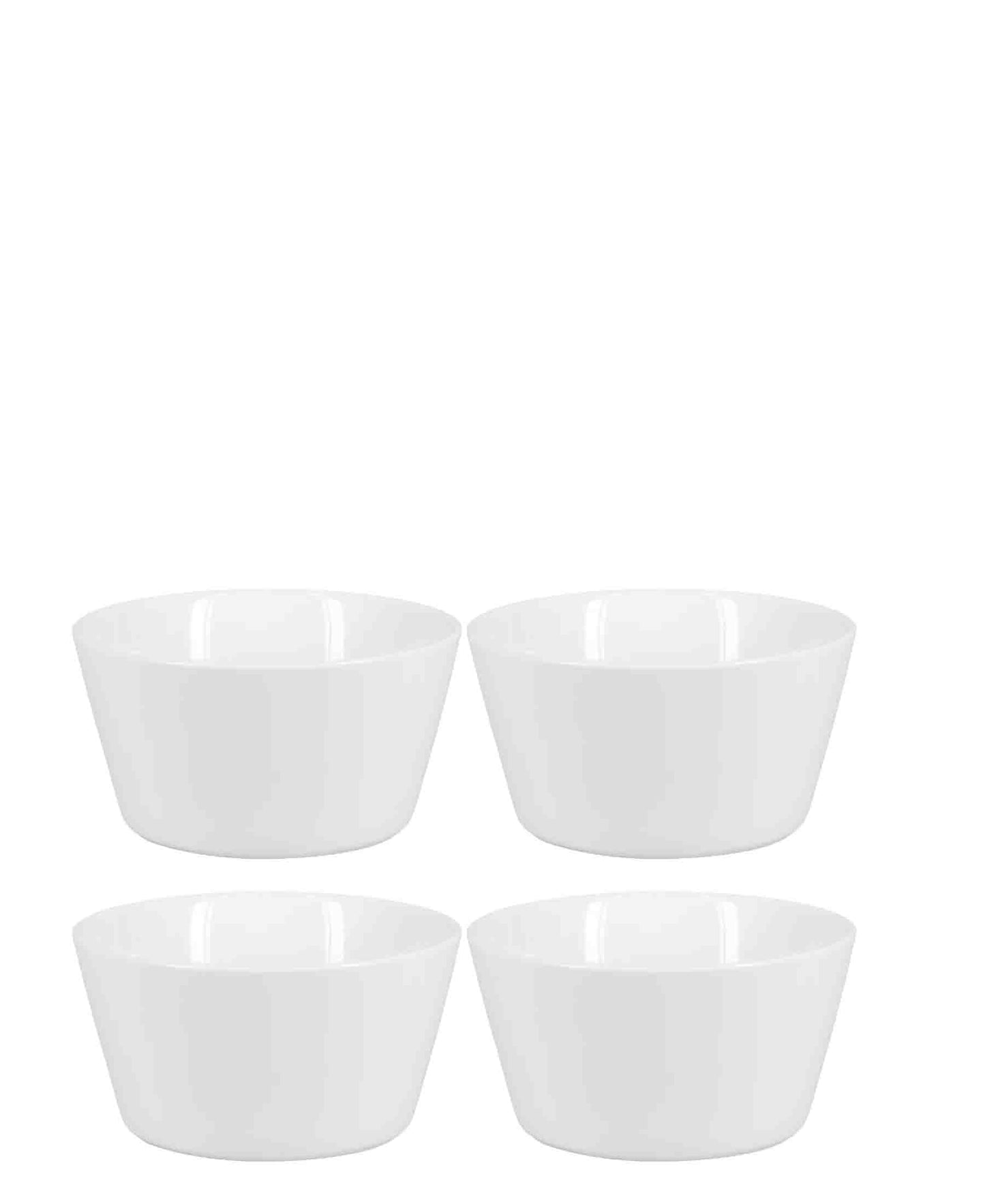 Kitchen Life 4 Piece Ramekin Set - White