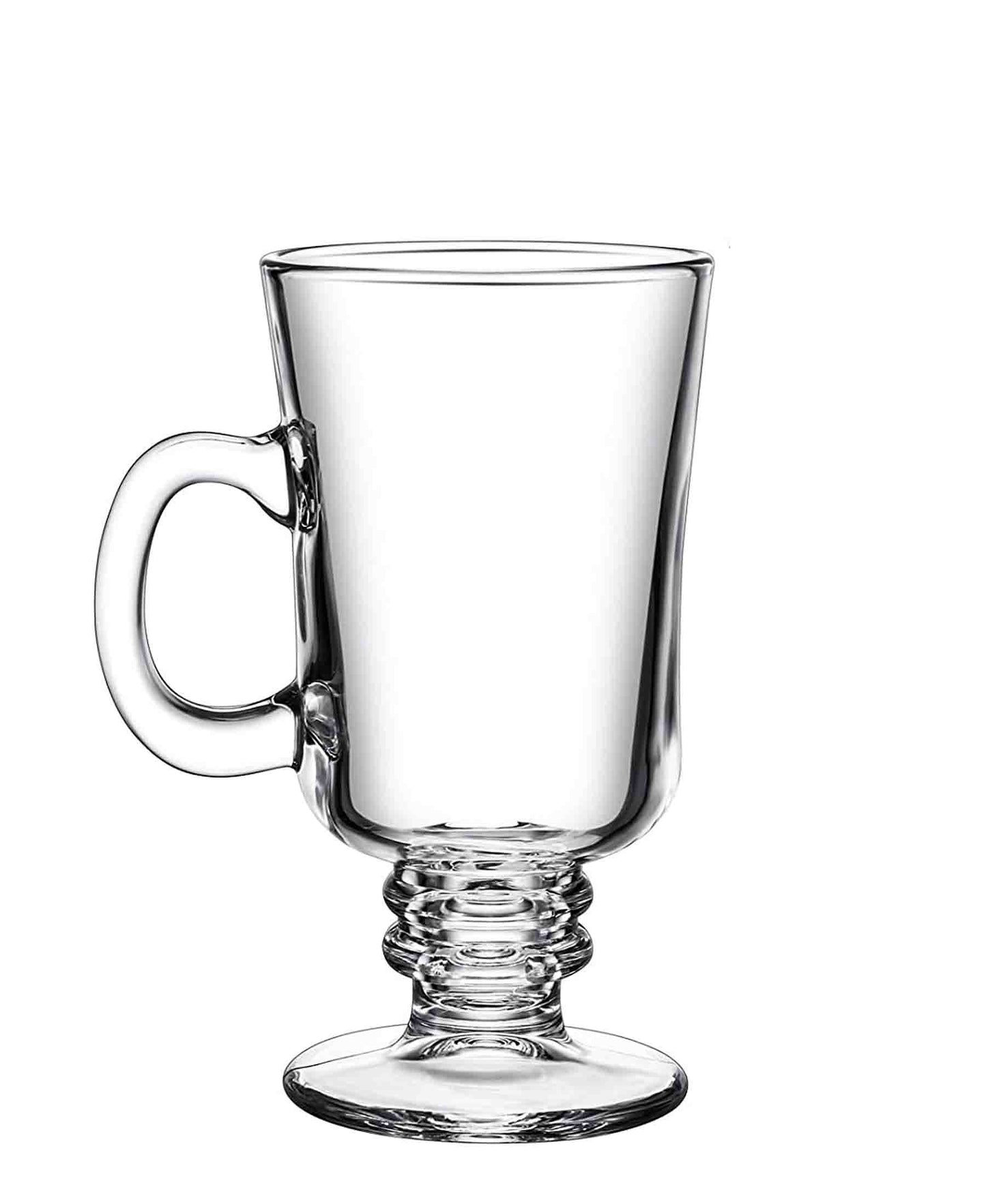 Kitchen Life Footed Mug - Clear