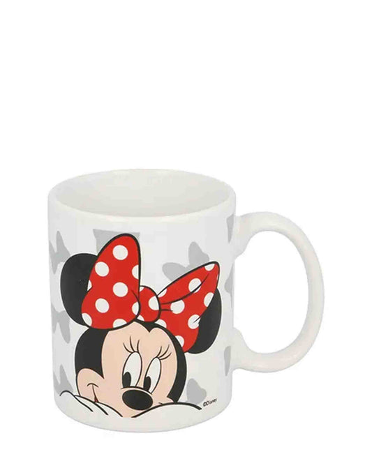 Kitchen Life Minnie Bow Mug - White & Red