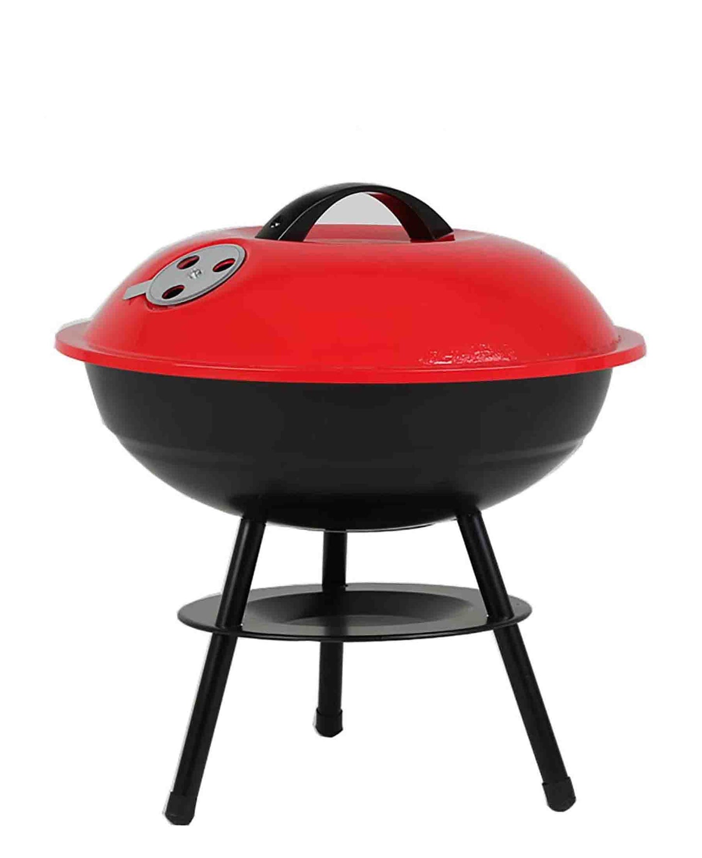 Kitchen Life Portable Charcoal Barbecue  - Red & Black