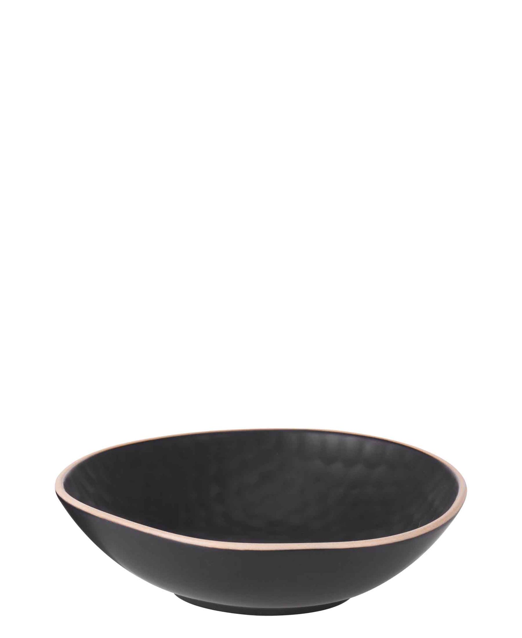 Kitchen Life Stoneware 350ML Serving Bowl - Black
