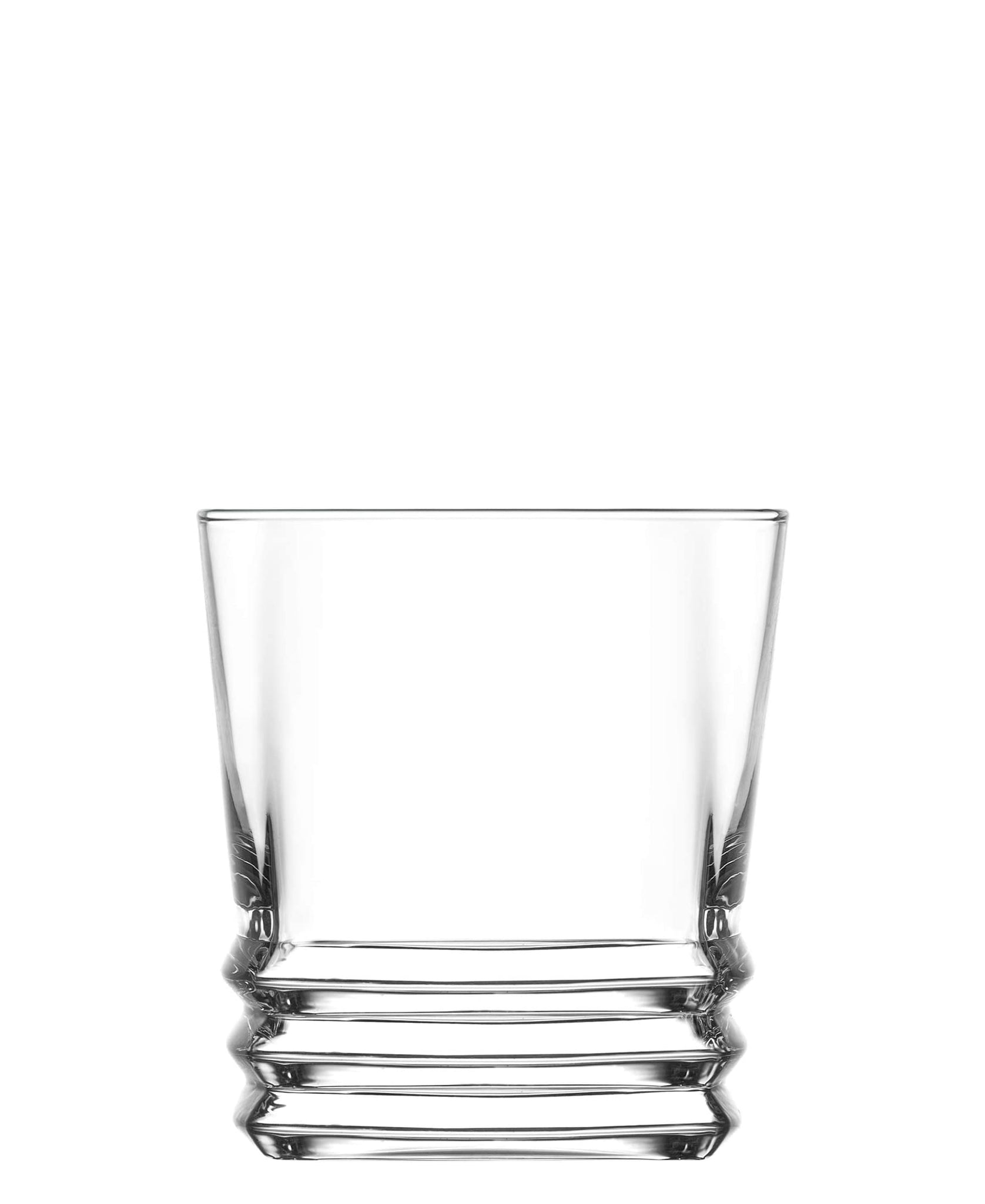 LAV Elegan Whiskey 6 Piece Glasses - Clear