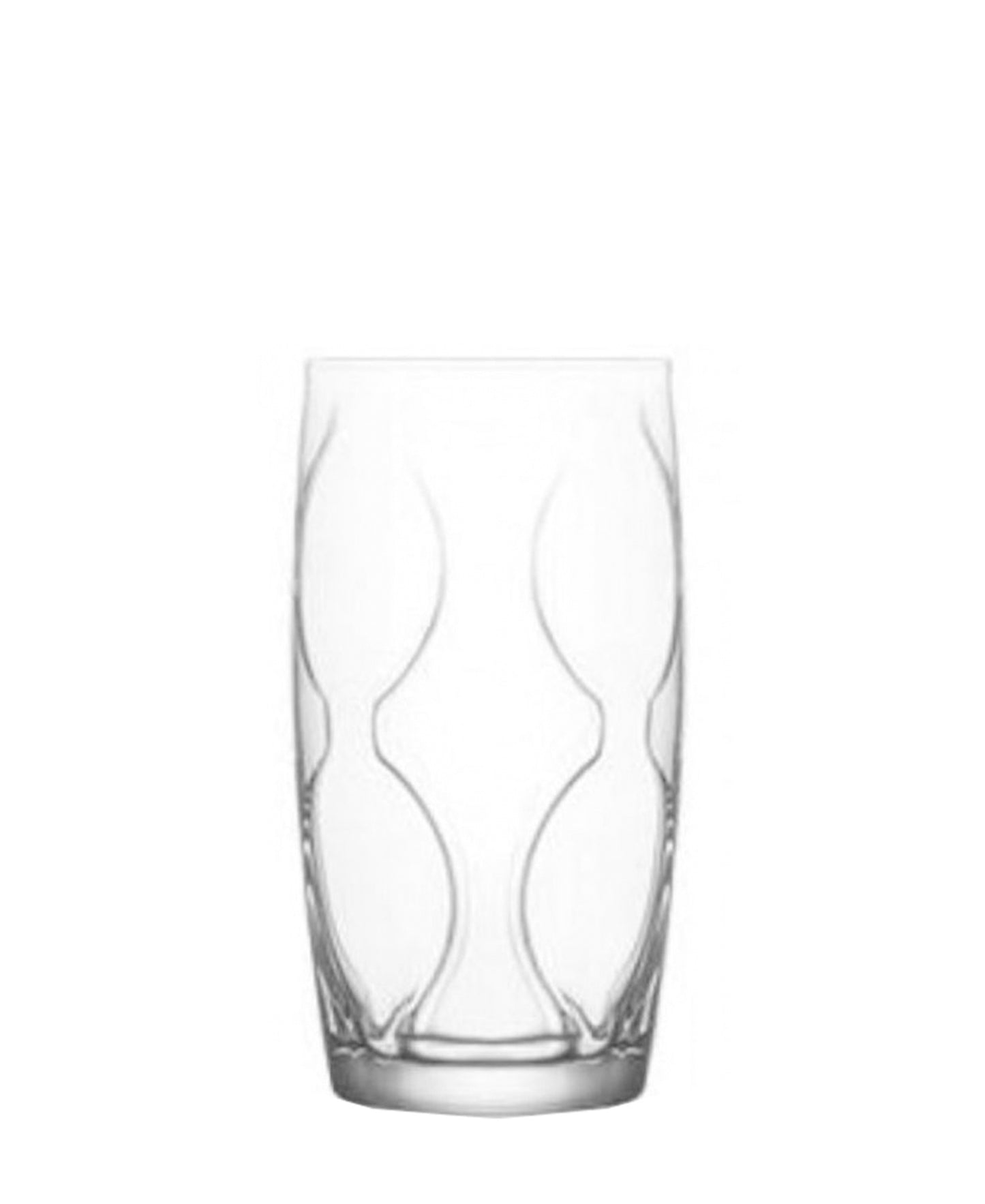 LAV Lena Hiball 6 Piece Tumblers - Clear