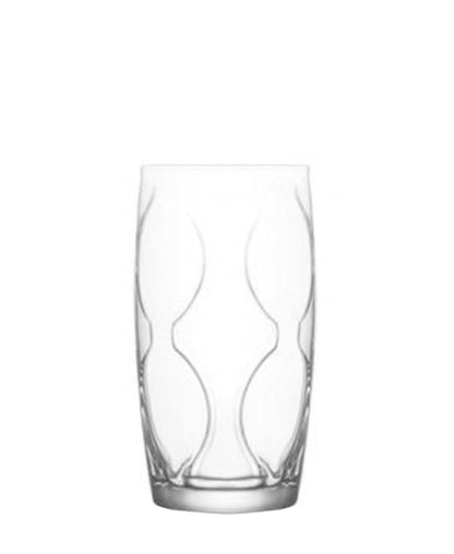 LAV Lena Hiball 6 Piece Tumblers - Clear