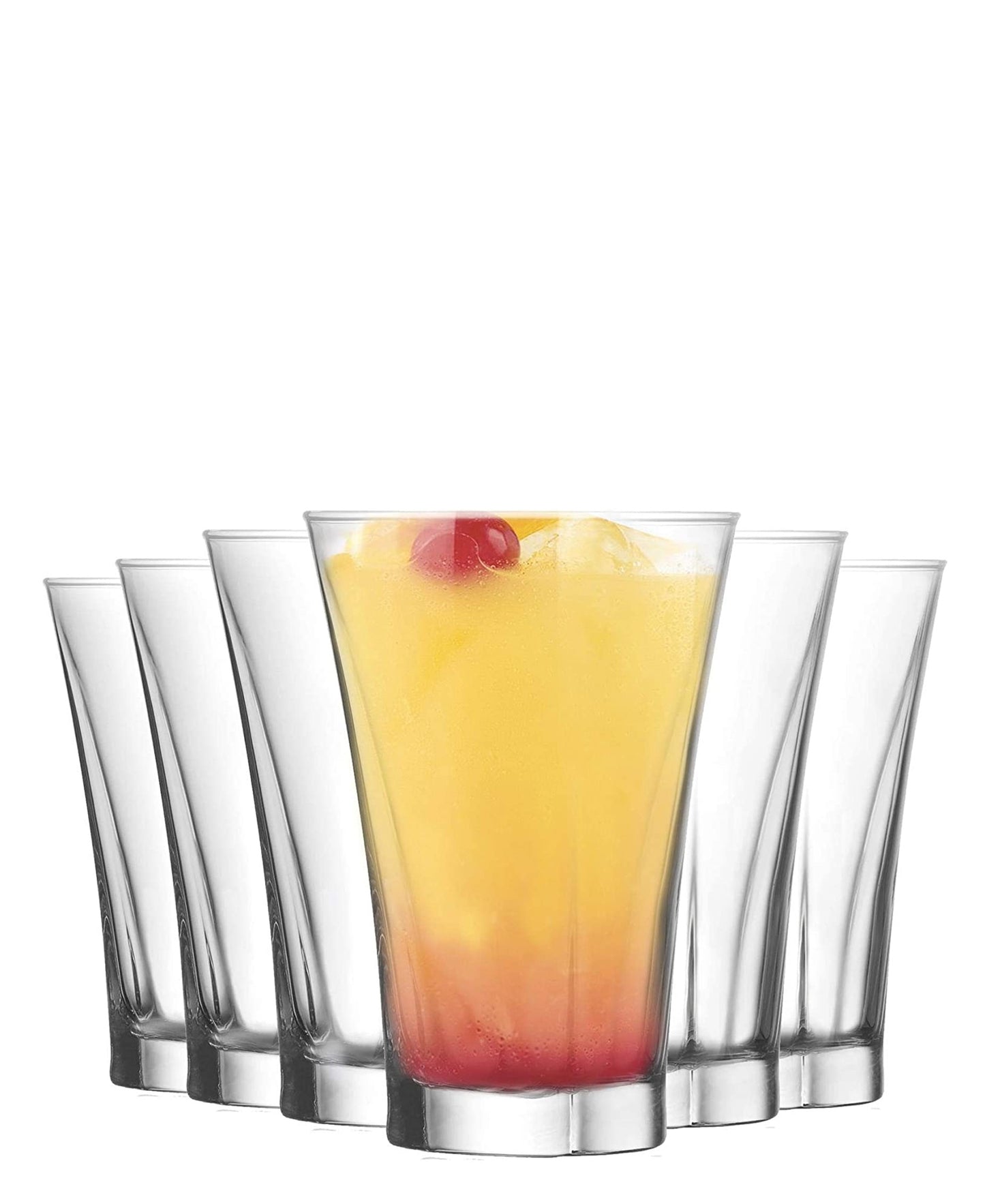 LAV Truva 6 Piece Tumblers - Clear