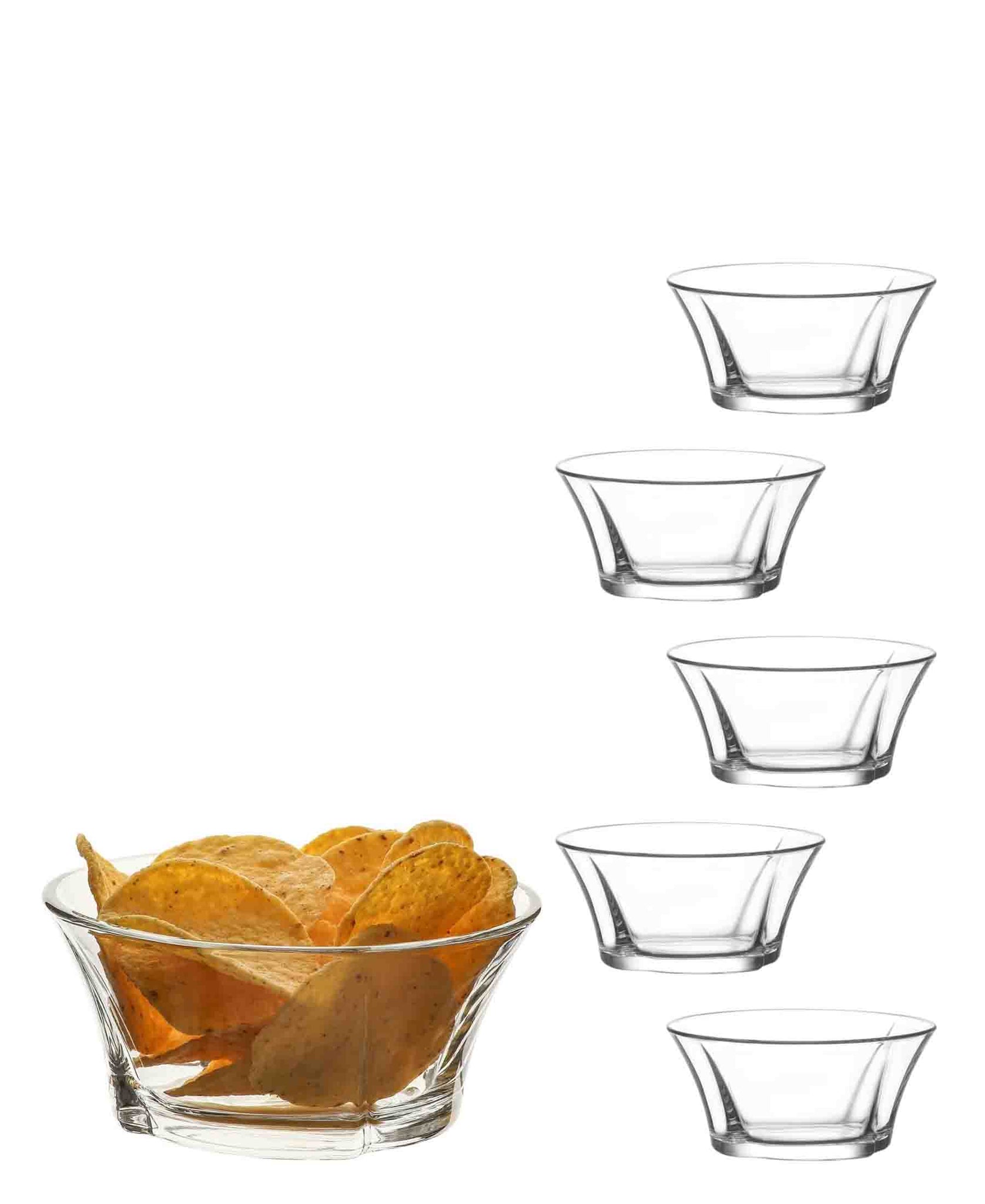 Lav Truva Set de Bols Transparent 6 Pièces 295 ml Lav Truva Set de Bols Transparent 6 Pièces 295 ml