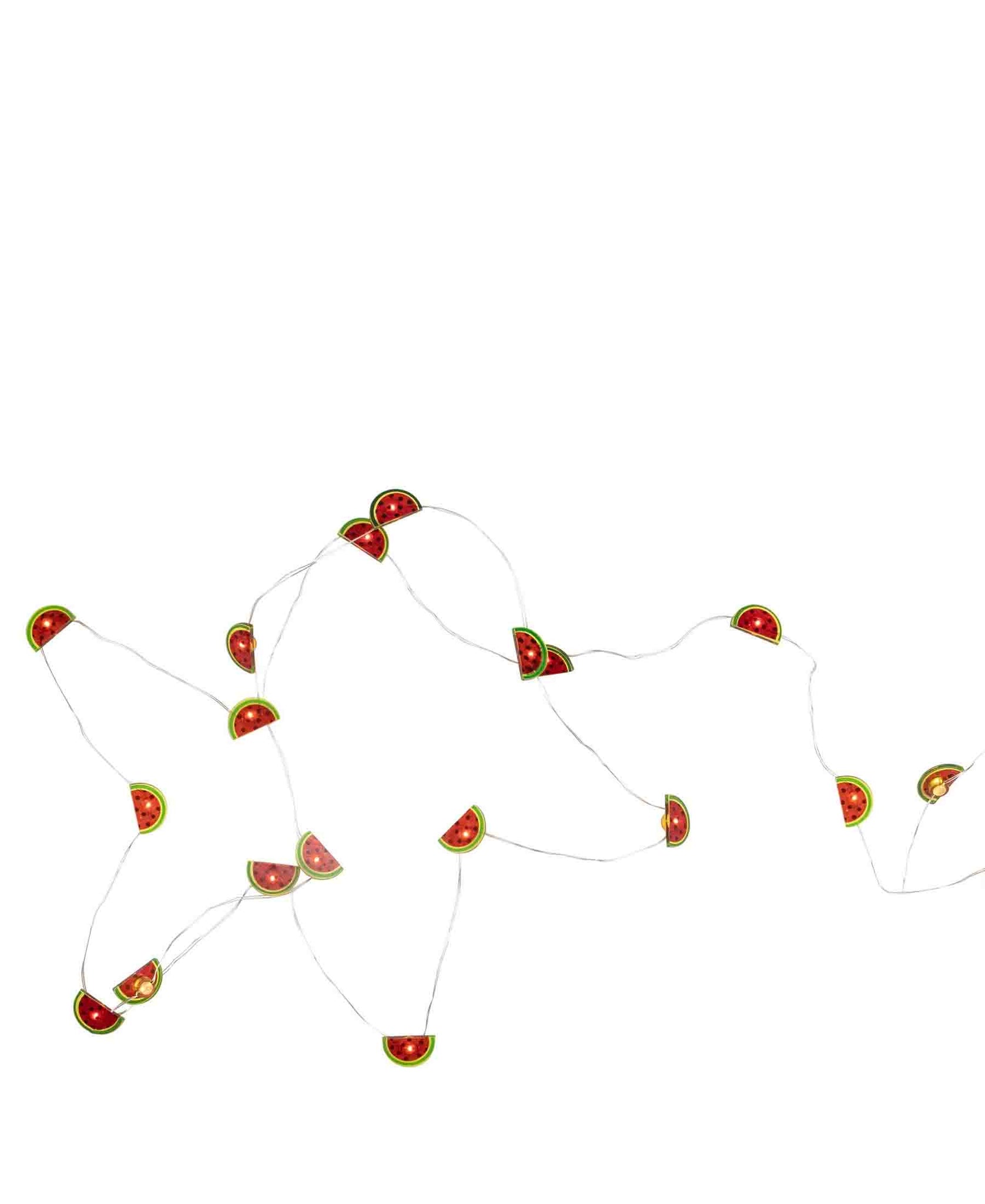 Urban Decor LED Watermelon Fairy Lights Red & Green The Culinarium