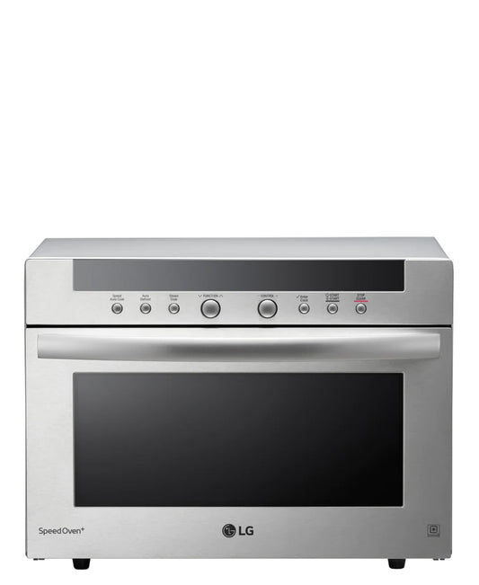 LG 38L Solardom Convection Microwave Charcoal Lightning - Silver