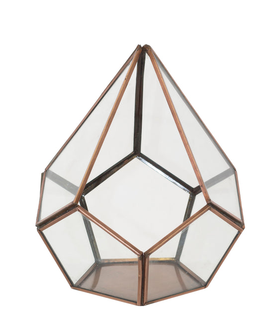 Urban Decor Terrarium Box 20 x 18cm - Rose Gold