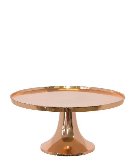 Kitchen Life Alu Copper Cake Stand 31 x 14cm - Gold