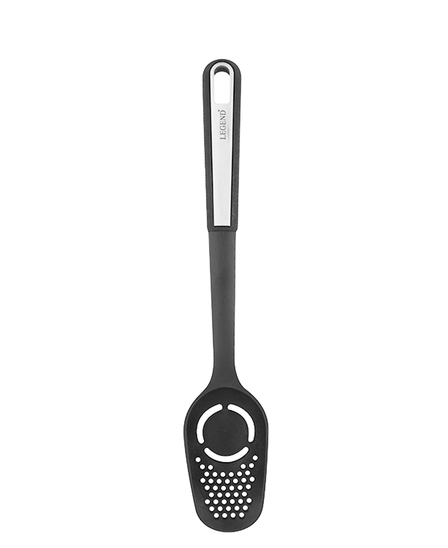 Legend Premium Nylon Slotted Spoon - Grey