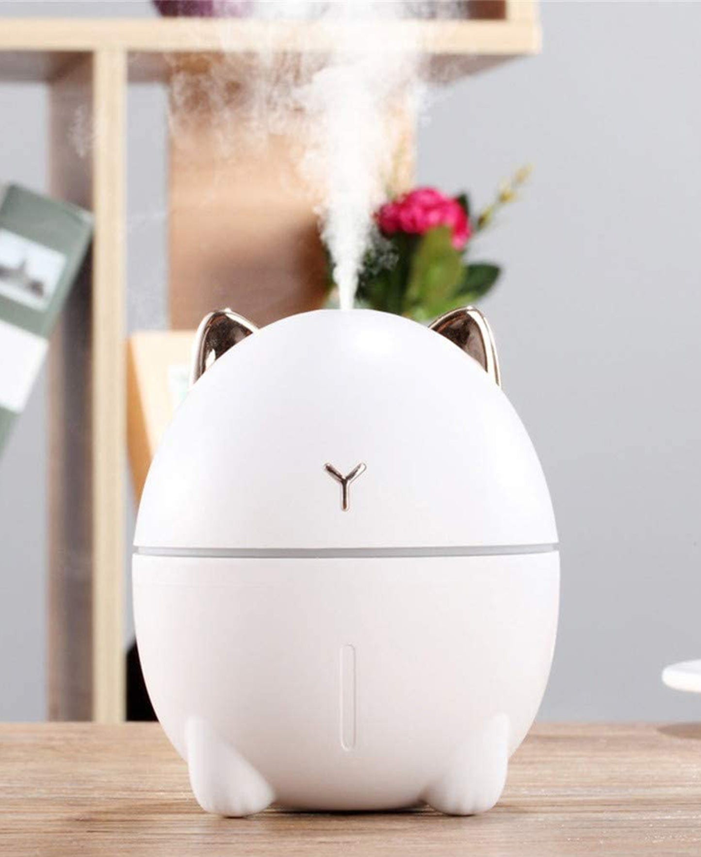 Lovely Mini Cat Humidifier - White