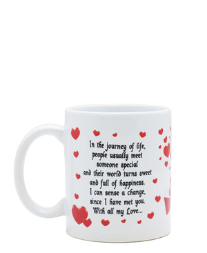 Lovers Design 440ml Someone Special Mug - White & Red