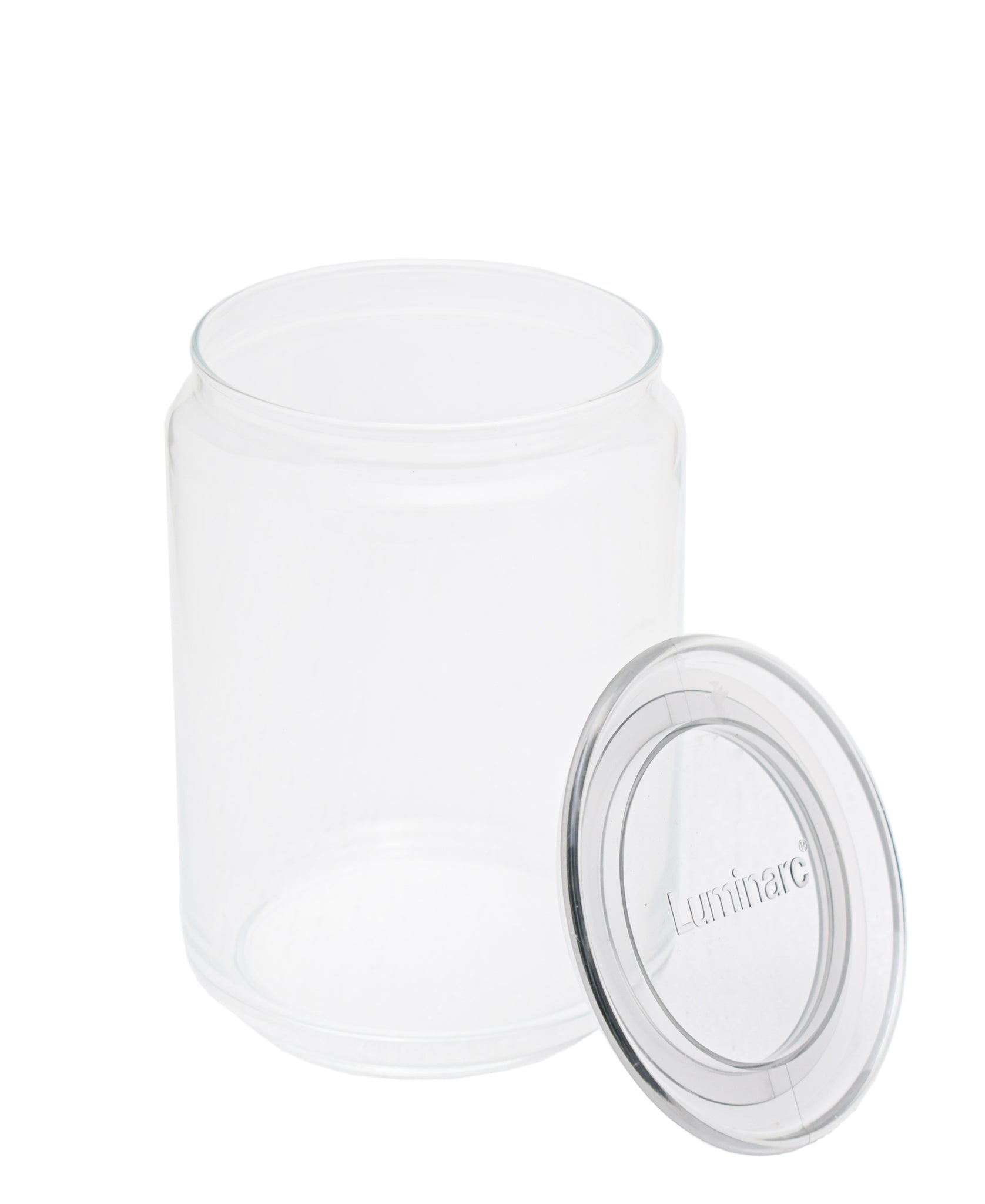 Luminarc Pot Jar 1L and Plano- Grey Lid