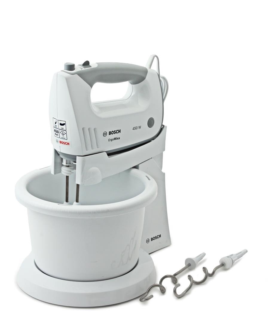 Bosch 450W ErgoMixx Handmixer White